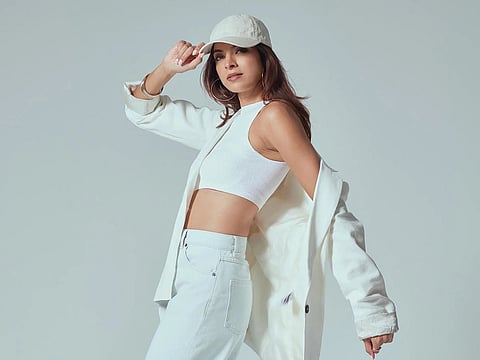 White the colour of the day for Tasneem Raza