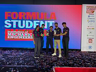 UAE engineering breakthrough: Heriot-Watt Dubai claims top AI honors at Formula Student UK