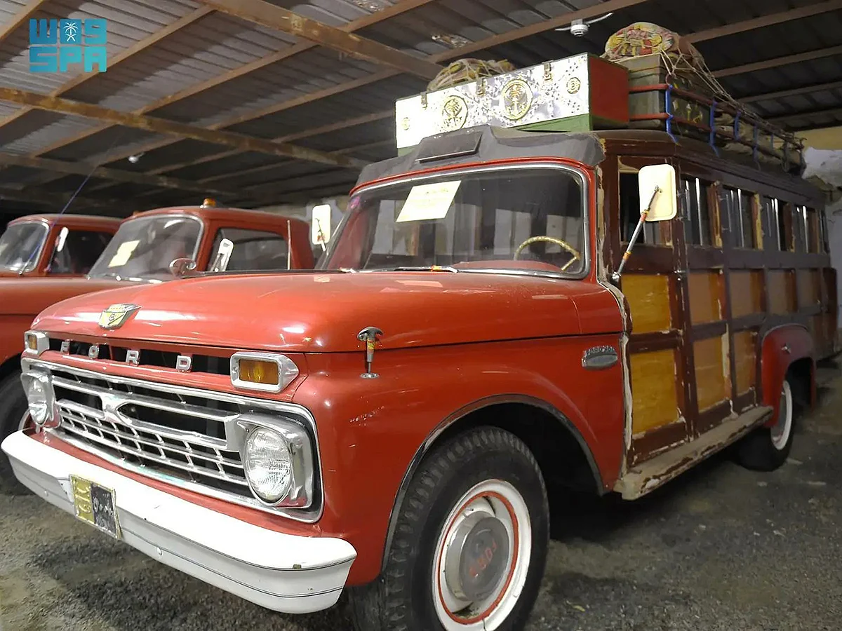 Saudi Arabia's iconic Red truck