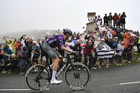 Australian Ben O'Connor won stage 18 of the Tour de France with a world class climb over three Alpine mountains on Thursday as Tadej Pogacar extended his race lead on Jonas Vingegaard.
