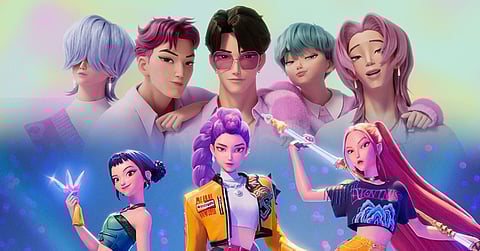 The animated KPop group taking over Spotify now