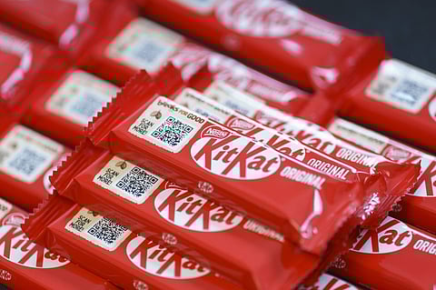 It said it was possible to trace the stolen goods by scanning the unique batch codes found on each bar.