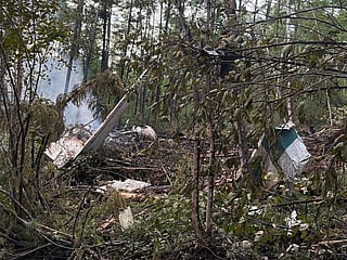 Russia plane crash: All 49 feared dead as passenger jet goes down in mountains