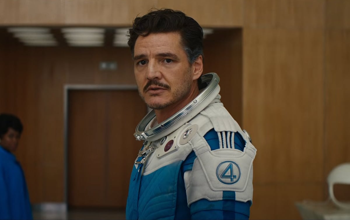 Pedro Pascal in Fantastic Four, First Steps. 