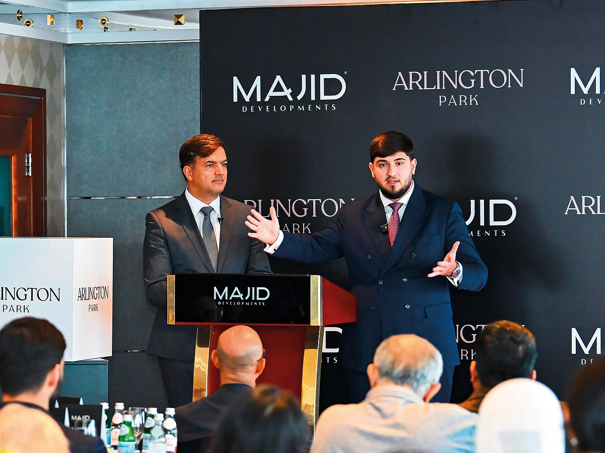 Mansoor Majid, CEO, Majid Developments, and Mustafa Majid, COO