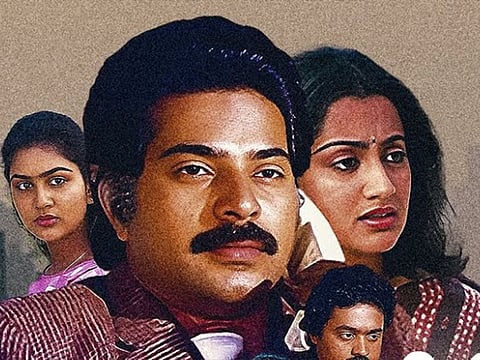 With 1987's 'New Delhi', Mammootty got a career boost after a succession of failures. Him as newspaper owner G.K. can never ever be overlooked. 