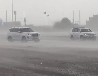 Heavy rainfall in Al Ain