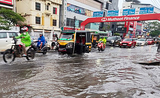 Two dead, many trapped as heavy rain triggers landslides, floods in Kerala