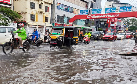 Two dead, many trapped as heavy rain triggers landslides, floods in Kerala