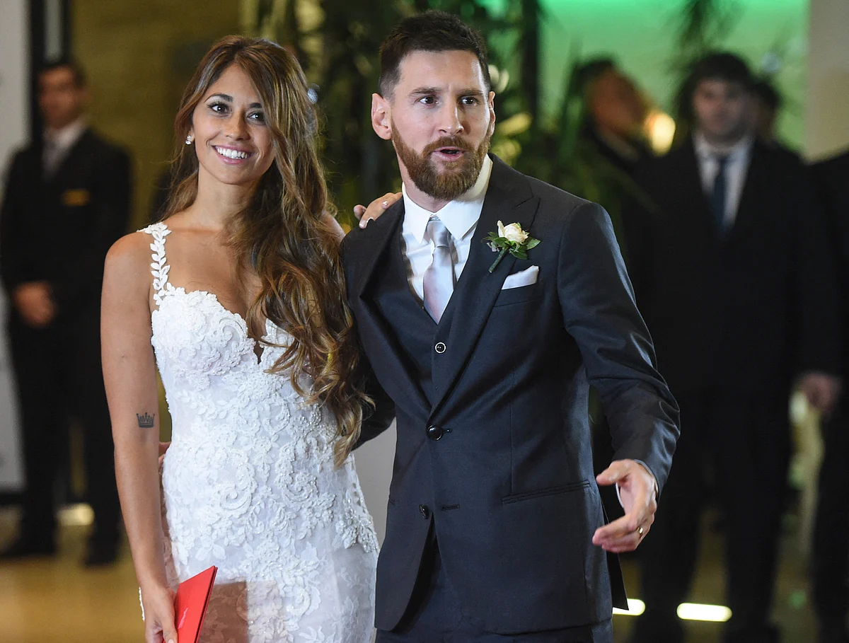 Argentine football star Lionel Messi and Antonella Roccuzzo 
