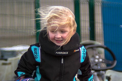 Meet 7-year-old Arabella, living a life on fast lane