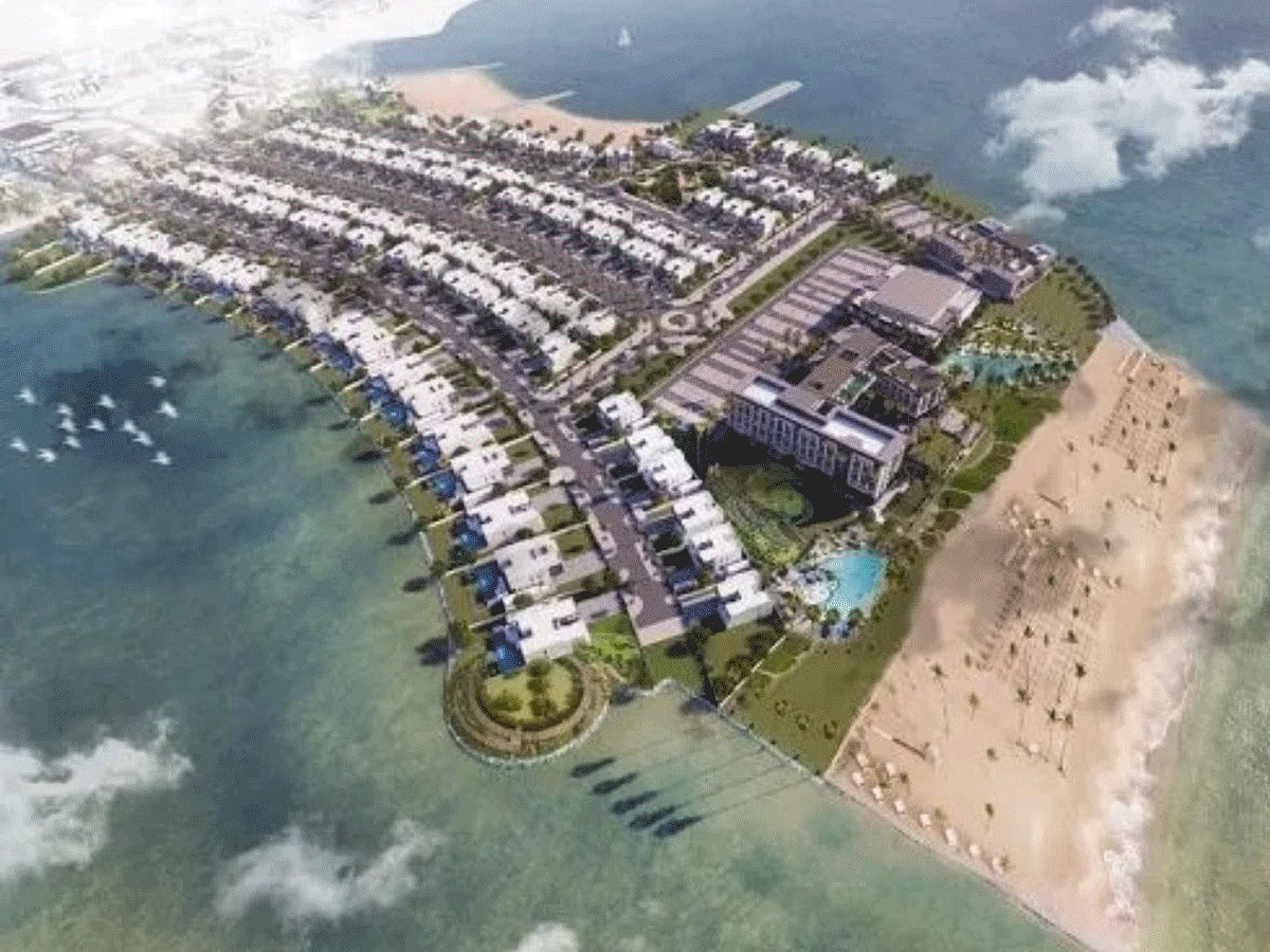 A snapshot of the wider La Mer development. At La Mer South, property and plot prices are trending. 