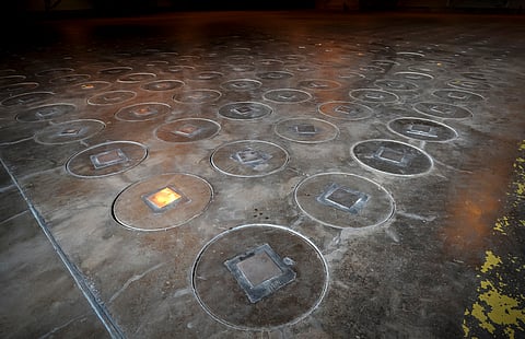 There are still 43 of the underground tanks in use while eight have been closed.