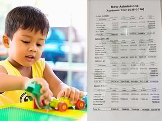 Viral photo sparks debate over school's Rs250,000 nursery fee in India