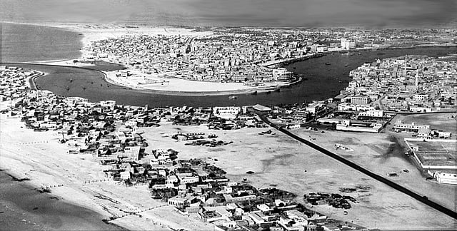 In 1965, Dubai Creek was a bustling hub of commerce and culture, signalling the city’s rapid growth and emergence as a regional trading centre.
