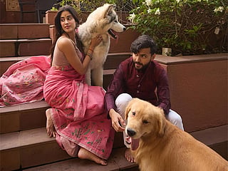 Janhvi added that the couple is in a good place, even with breakups happening all around them.