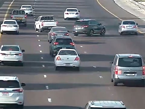 Illustrative image. The initiative highlights the importance of staying in designated lanes and avoiding sudden or random lane changes, a major cause of serious accidents.