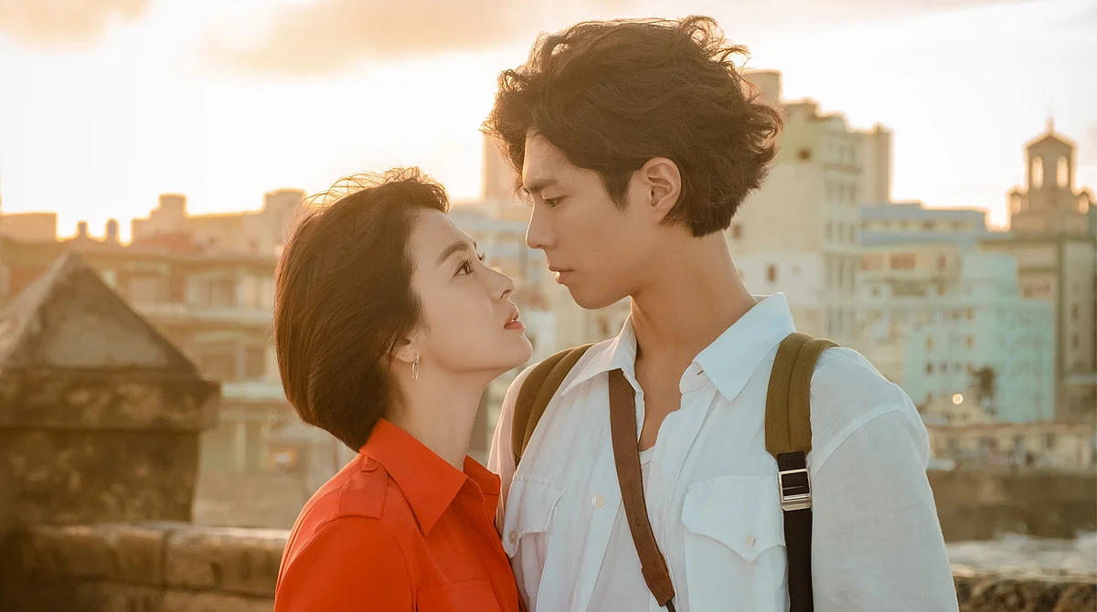 Song Hye-kyo and Park Bo-gum 