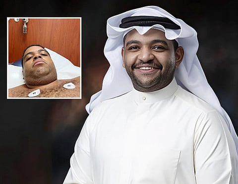 Kuwaiti actor Khaled Al Muzfar suffers stroke on stage in Riyadh, rushed to hospital