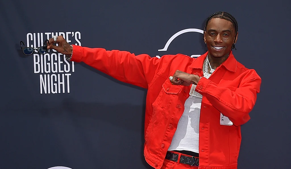 FILE - Soulja Boy arrives at the BET Awards on Sunday, June 25, 2023, at the Microsoft Theater in Los Angeles. (Photo by Jordan Strauss/Invision/AP, File)