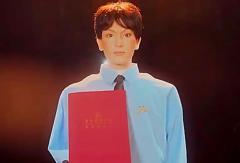 China’s first humanoid robot enrolls in PhD in Drama and Film, sparks major controversy