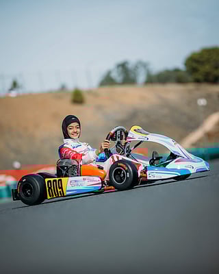 From mall kart to Formula 1 dream: Dubai’s 10-year-old Atiqa Mir blazes a trail