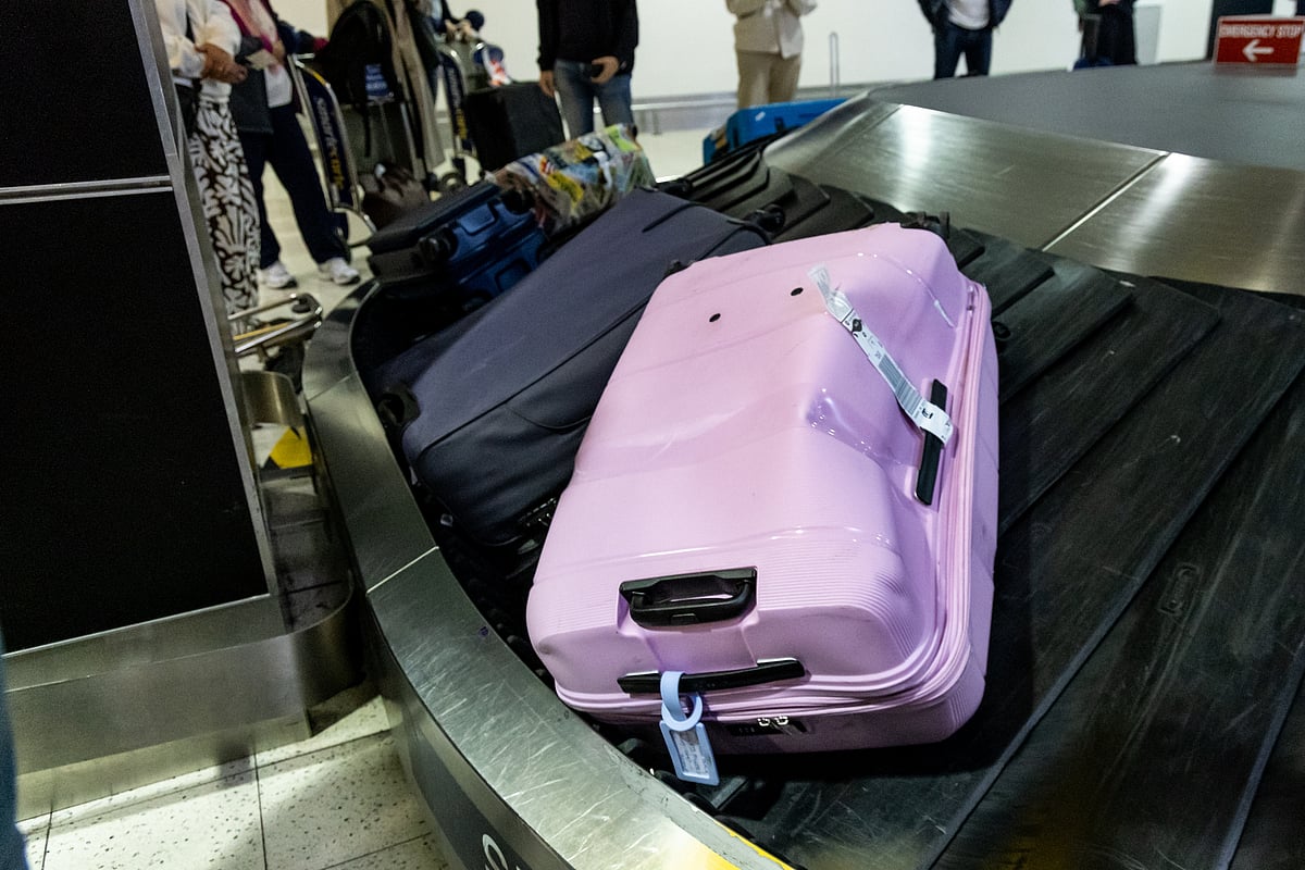 Stock airport baggage