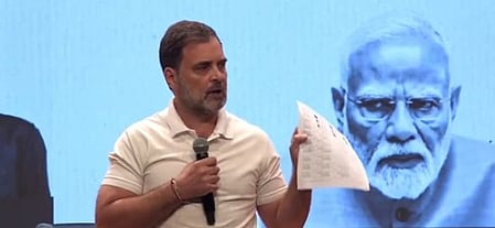 Rahul Gandhi blames Election Commission for colluding with BJP (Photo Source- Congress X)