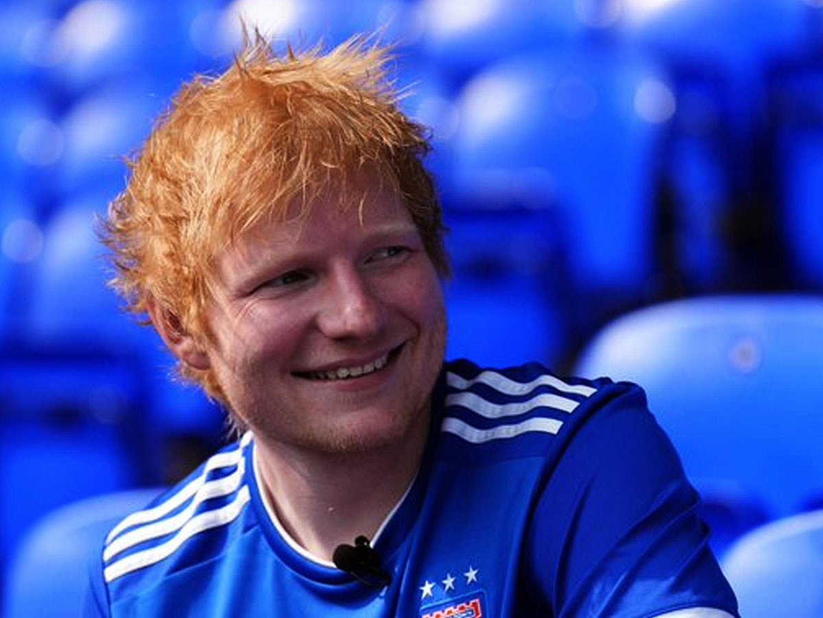 Football: Why Ed Sheeran wears Ipswich Town’s number 17 shirt without ...