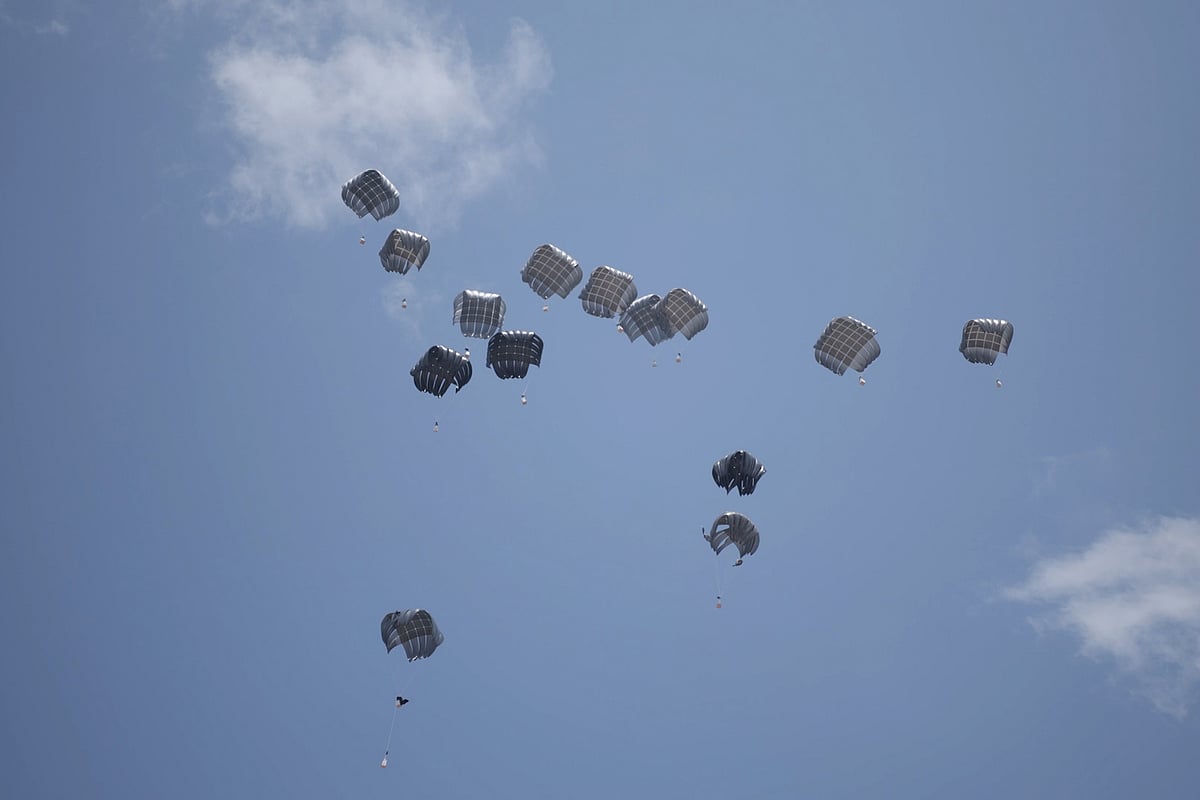 The airdrop, conducted with Jordan, involved aircraft from Germany, Belgium, France, the Netherlands, and Italy.
