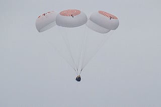 Four astronauts home from space station after successful splashdown