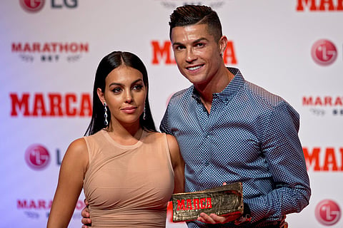 Cristiano Ronaldo and Georgina Rodríguez