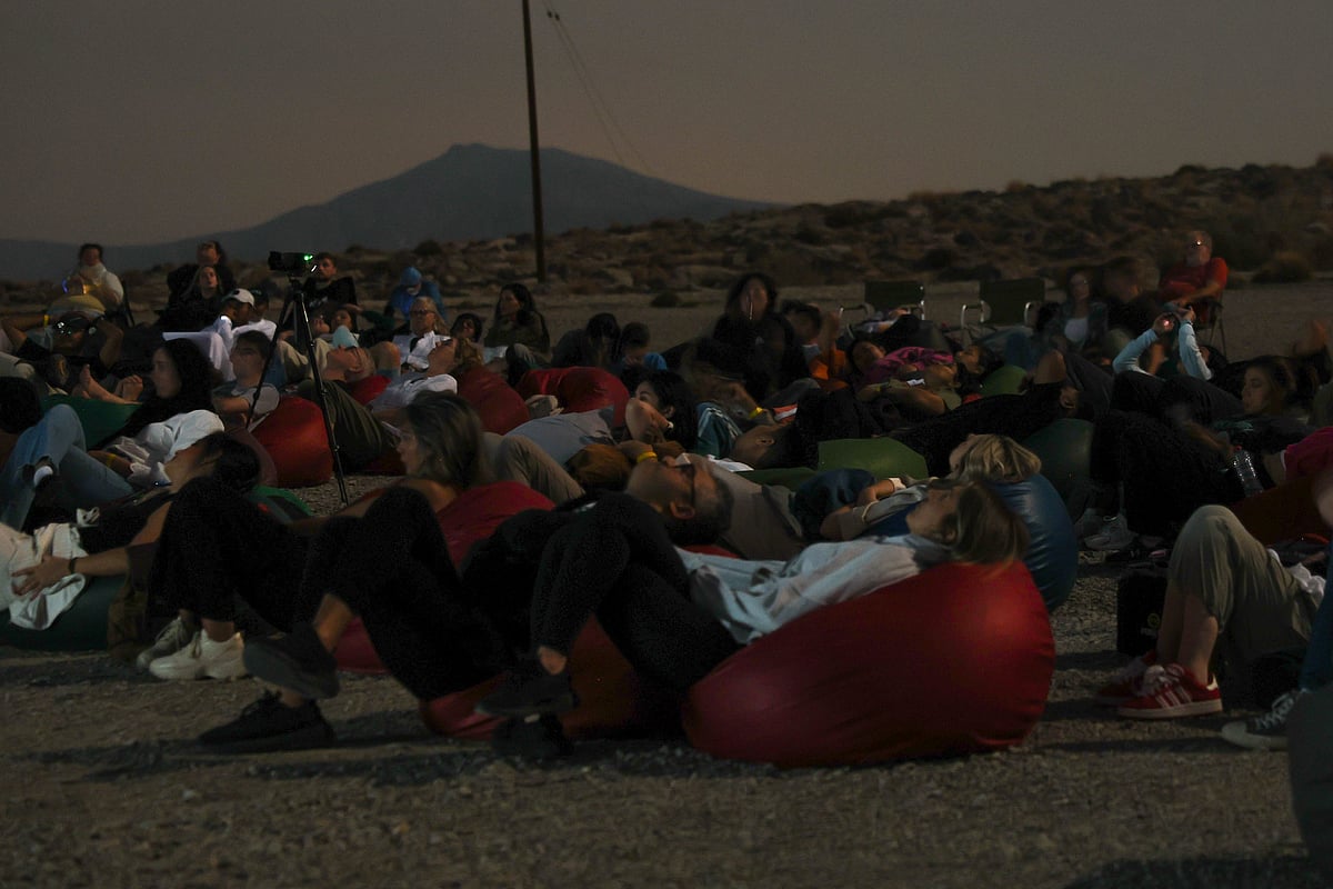 Enthusiasts and stargazers were in for a celestial treat as the annual Perseid meteor shower returns, with a display of "shooting stars" across the night sky during an event hosted by Dubai Astronomy Group at Jebel Jais in Ras Al Khaimah.  Photo: Virendra Saklani/Gulf News