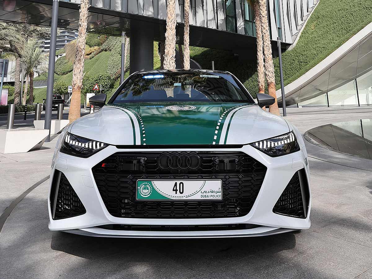 Dubai Police adds Audi RS7 Performance to luxury patrol fleet