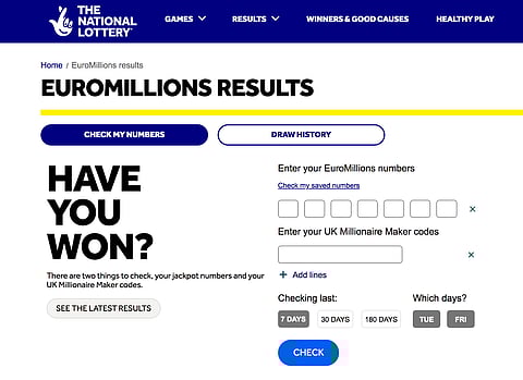 $246.7 million Euromillions jackpot up for grabs in next draw