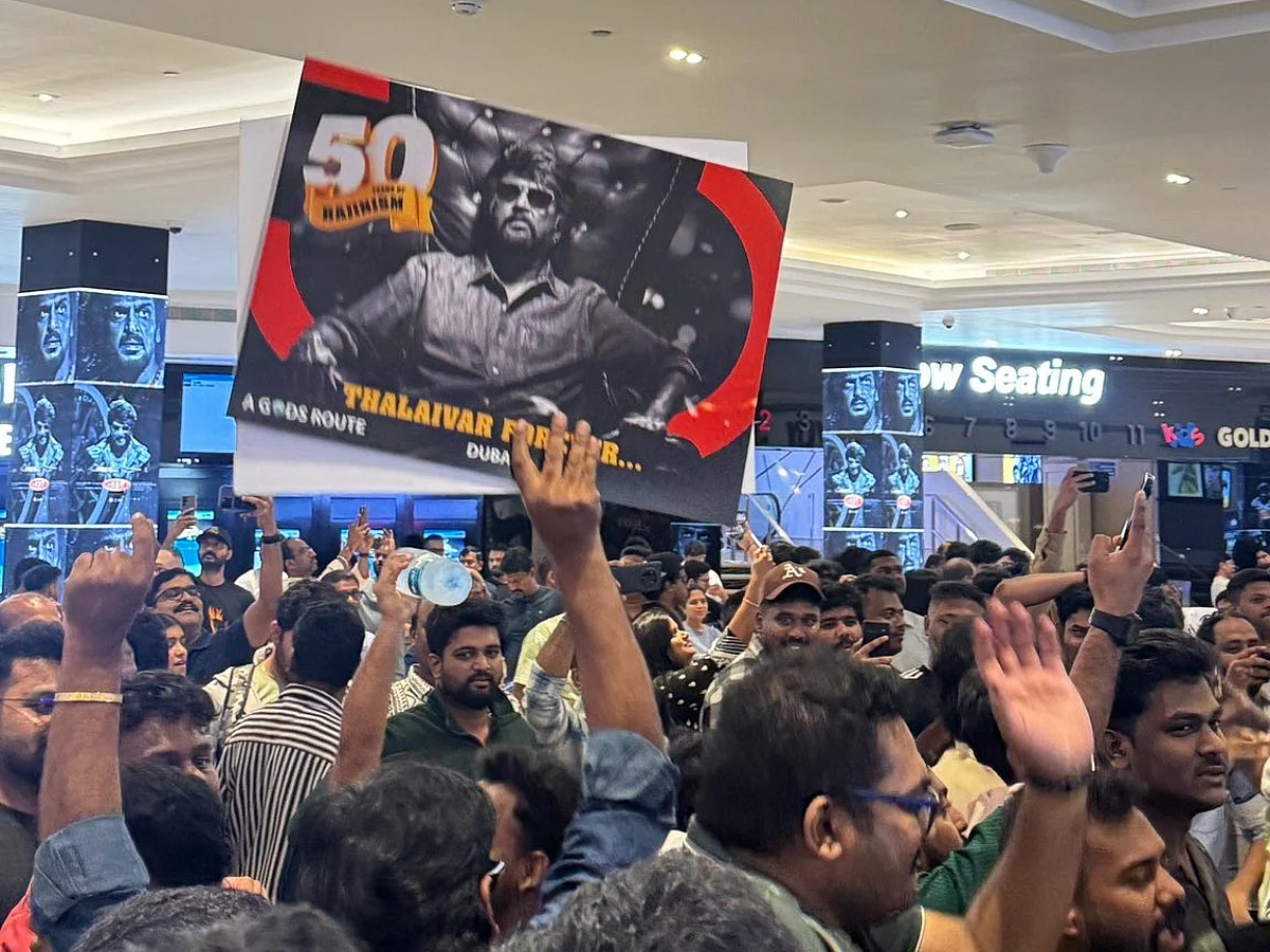 Rajinikanth's Coolie fever sweeps Dubai