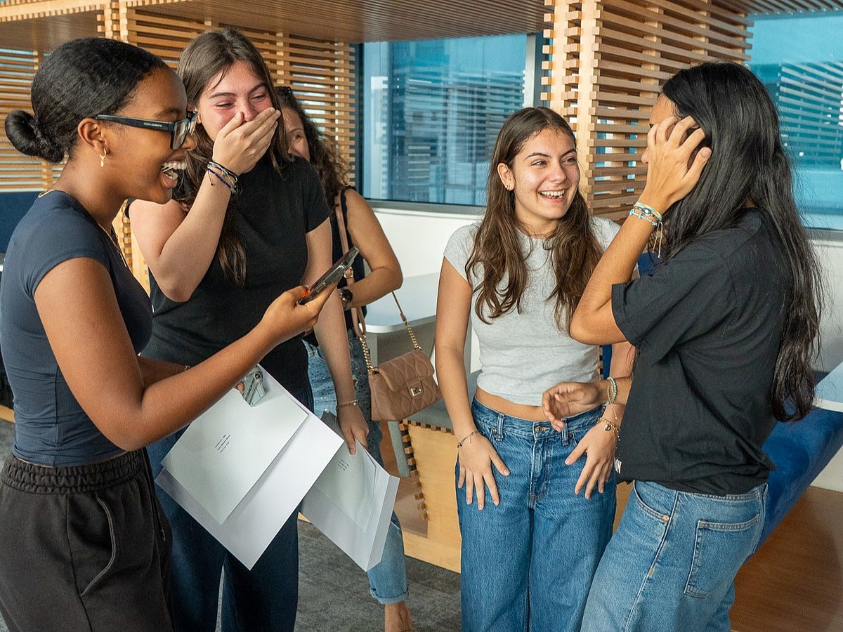 Tears, laughter and hugs as UAE students celebrate record exam results.