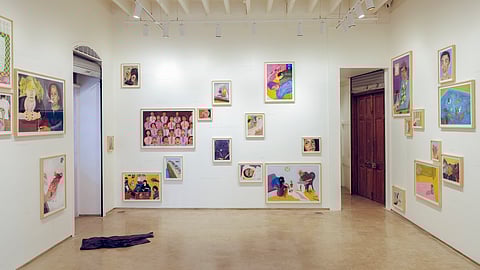 Installation view of Sohrab Hura's Ghosts in My Sleep at Experimenter, Colaba, Mumbai