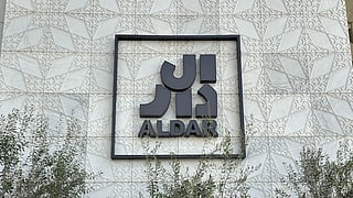 Branding photo of Aldar, Abu Dhabi's leading regional developer.