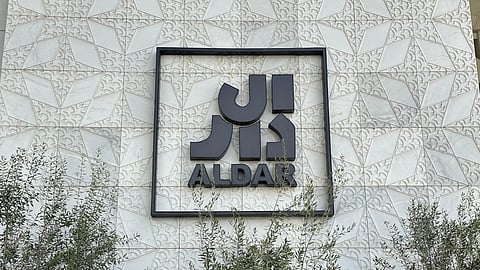 Branding photo of Aldar, Abu Dhabi's leading regional developer.