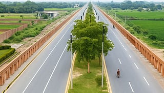 Lahore's tourism highway features a stunning 10-kilometer decorative facade wall reflecting Pakistani culture and heritage.