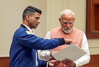 PM Modi meets astronaut Shukla after Axiom-4 return