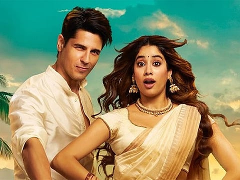 Sidharth Malhotra and Janhvi Kapoor in 'Param Sundari'