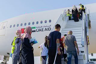 UAE evacuates 155 patients from Gaza in humanitarian mission with WHO