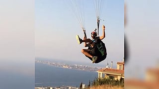 Lebanon’s paragliding champion dies in fatal fall