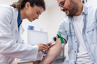 Completing a medical fitness test is a mandatory step for all expats aged 18 and above. Pictured used for illustrative purposes. 