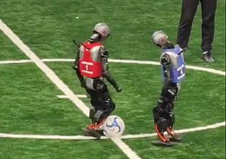 ROBOLYPICS: Some 280 teams showcased robots that run obstacle courses, play soccer, and tackle real-world challenges while flexing the newest AI and robotics tech in Beijing.