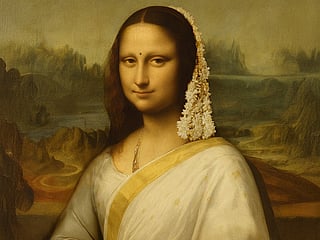 Mona Lisa in kasavu saree? Kerala campaign goes viral