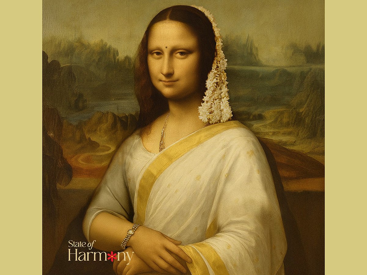 Mona Lisa gets Malayali makeover in Kerala Tourism’s Onam campaign