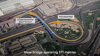 Easing traffic: RTA to widen key bridge to Dubai Airport Terminal 1